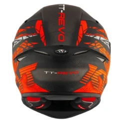 Casco Integrale Kyt Tt-revo Combustion Matt Red