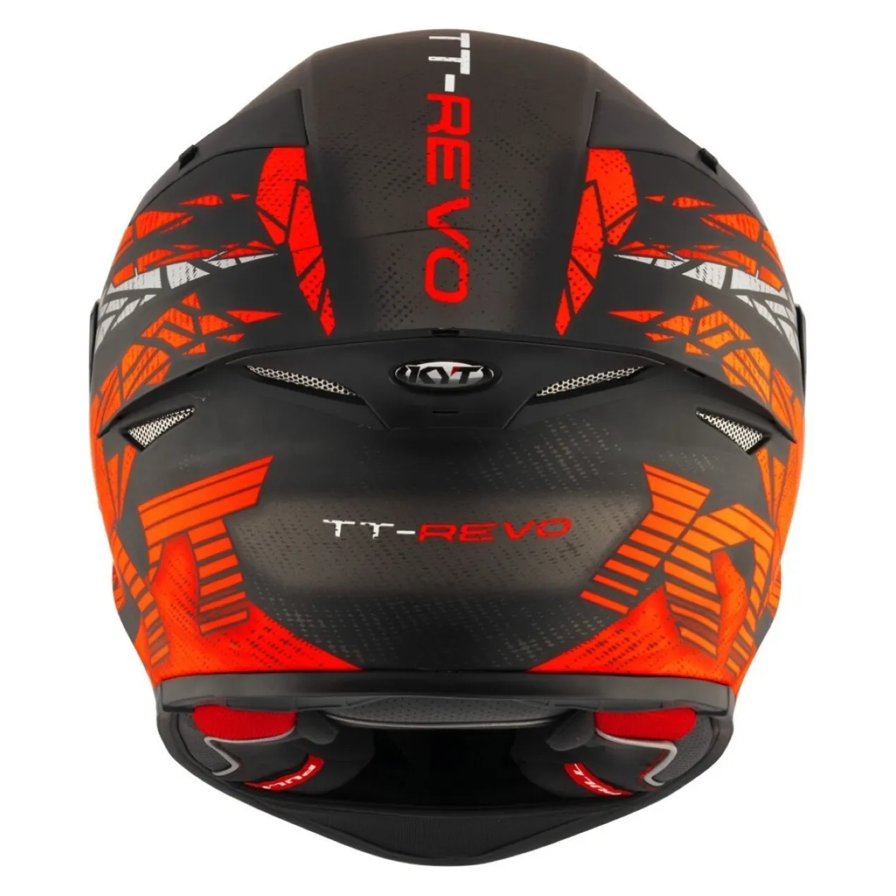 Casco Integrale Kyt Tt-revo Combustion Matt Red