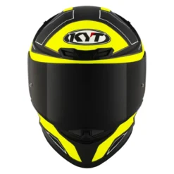 Casco Integrale Kyt Tt-revo Electron Matt Black/ylw