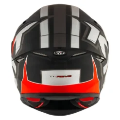Casco Integrale Kyt Tt-revo Electron Matt Grey/red
