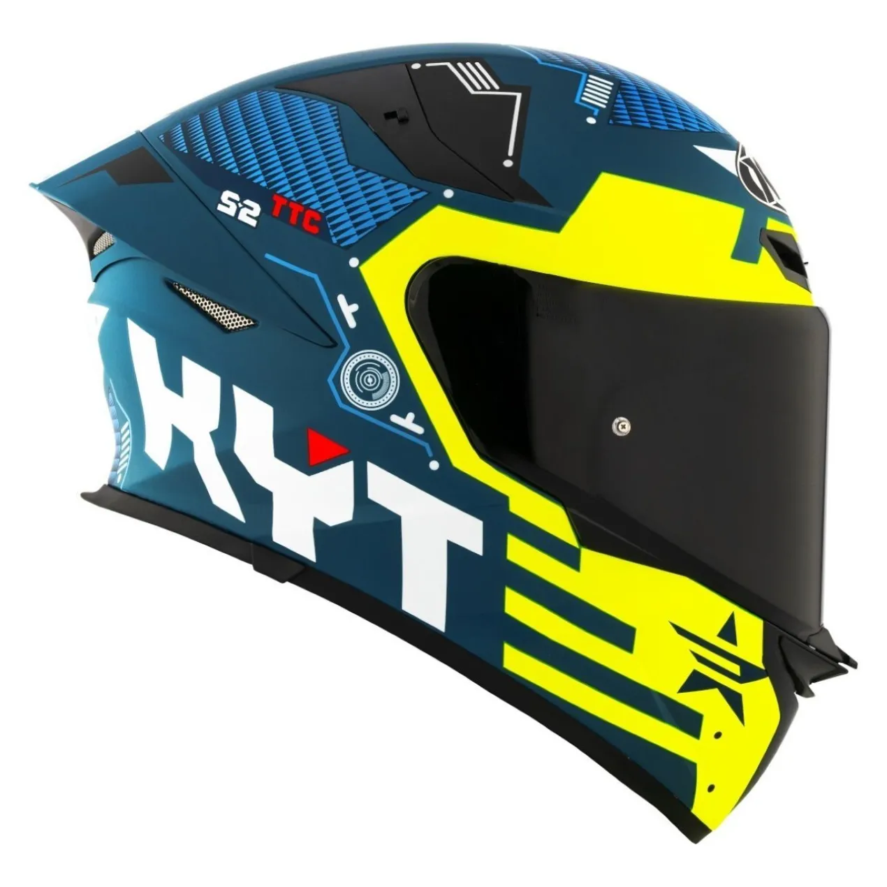 Casco Integrale Kyt Tt-revo Fuselage Matt Yellow