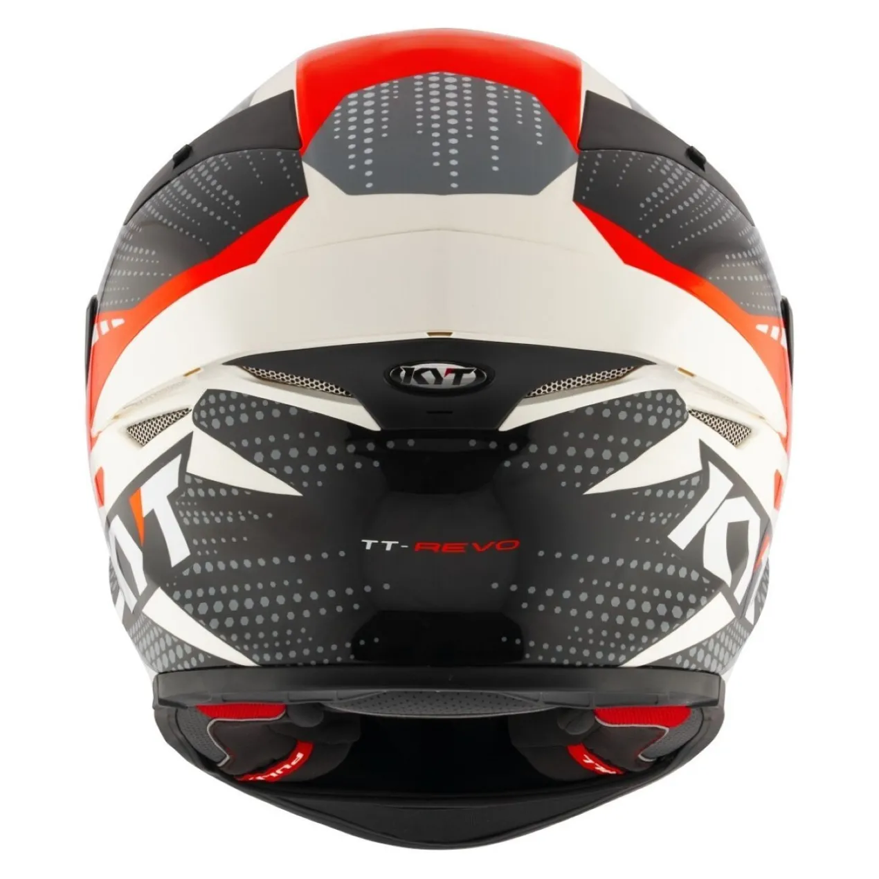 Casco Integrale Kyt Tt-revo Gear Blk/red
