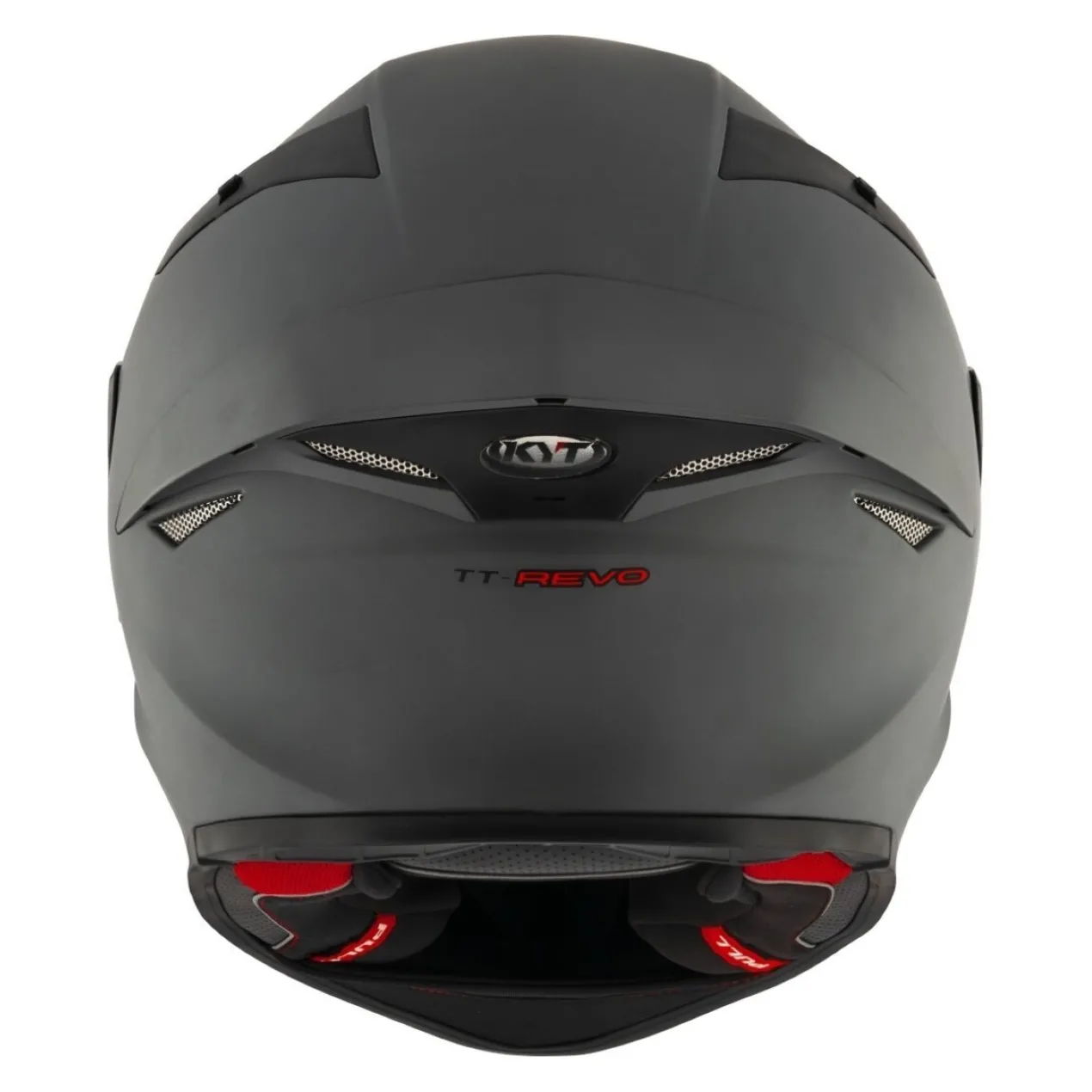 Casco Integrale Kyt Tt-revo Plain Matt Grl Grey