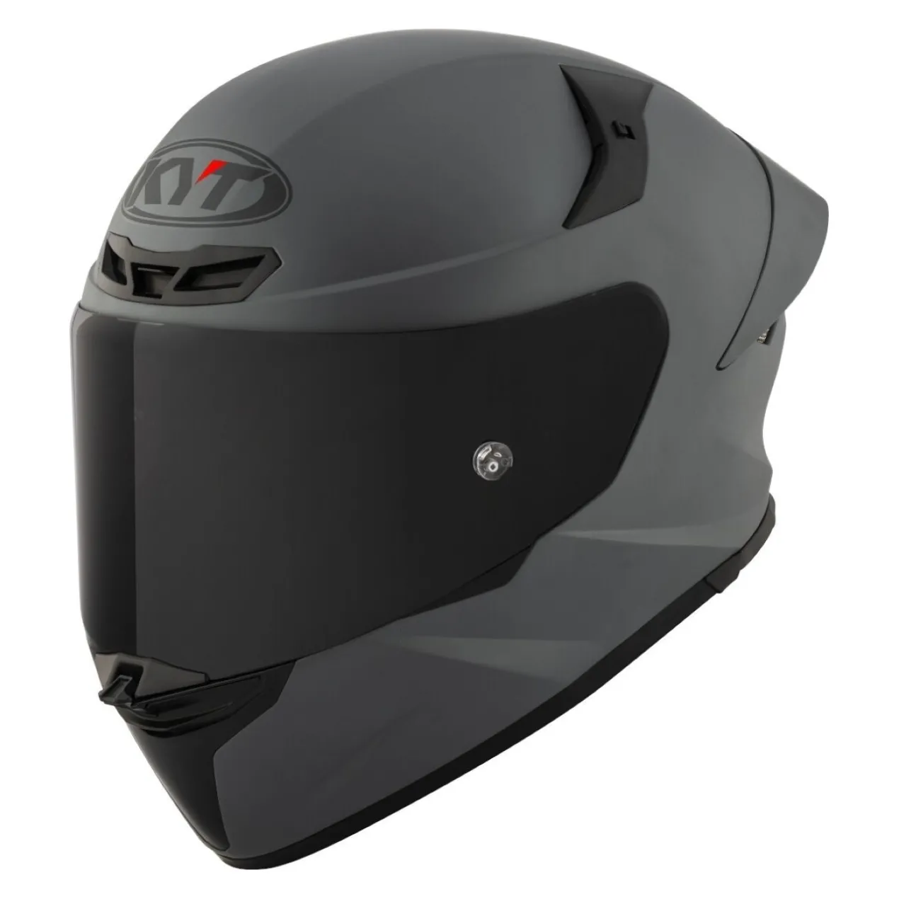 Casco Integrale Kyt Tt-revo Plain Matt Grl Grey