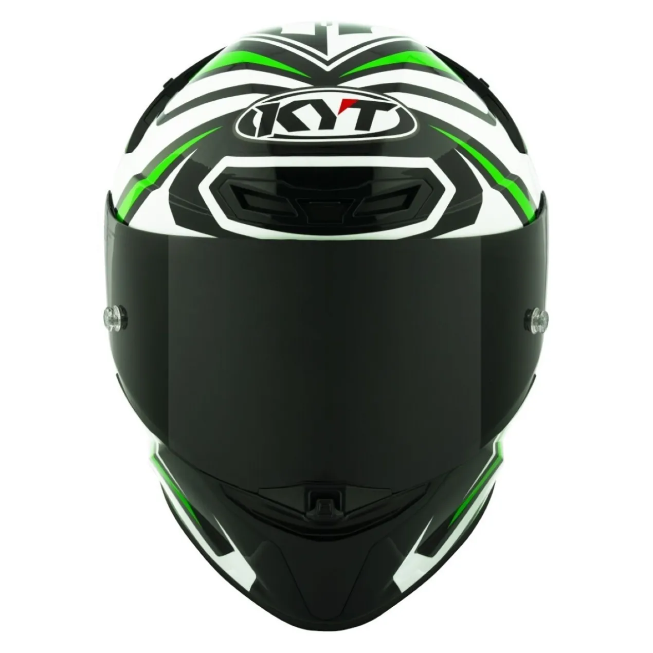 Casco Integrale Kyt Tt-revo Replica Alex Lowes White/green Fluo
