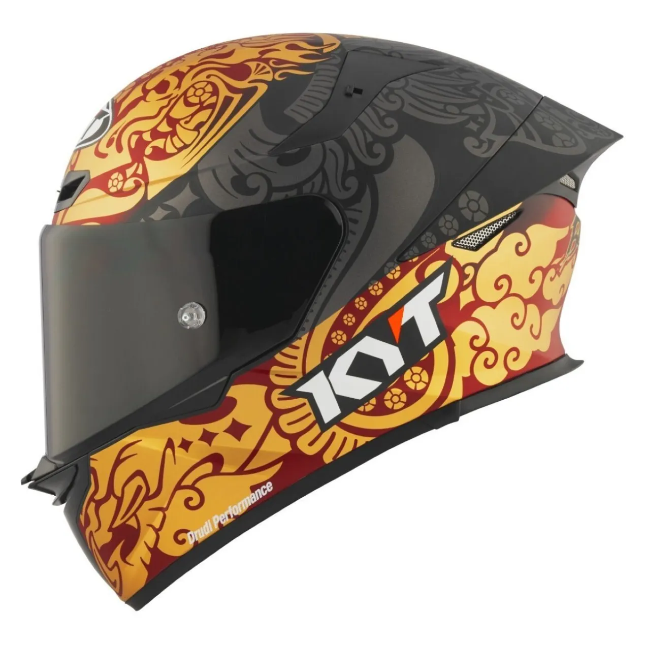 Casco Integrale Kyt Tt-revo Replica Bastianini Indonesia 2023 Gold