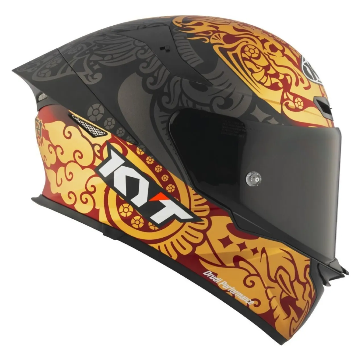 Casco Integrale Kyt Tt-revo Replica Bastianini Indonesia 2023 Gold
