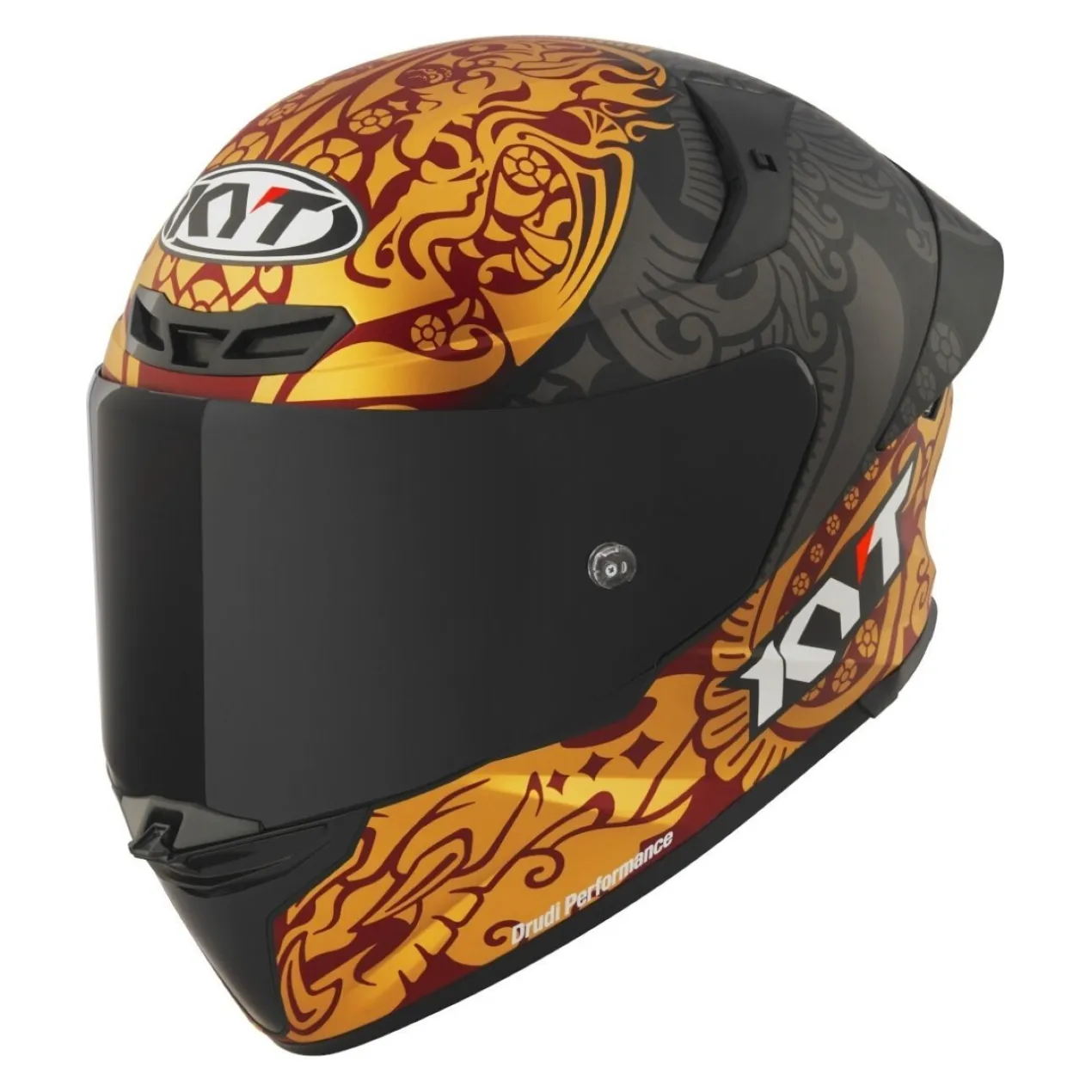 Casco Integrale Kyt Tt-revo Replica Bastianini Indonesia 2023 Gold