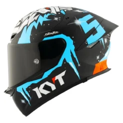 Casco Integrale Kyt Tt-revo Replica Masia Winter Test Matt