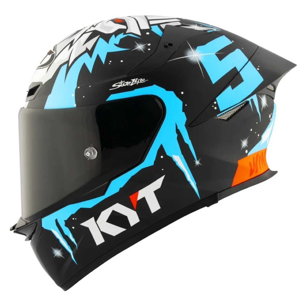 Casco Integrale Kyt Tt-revo Replica Masia Winter Test Matt