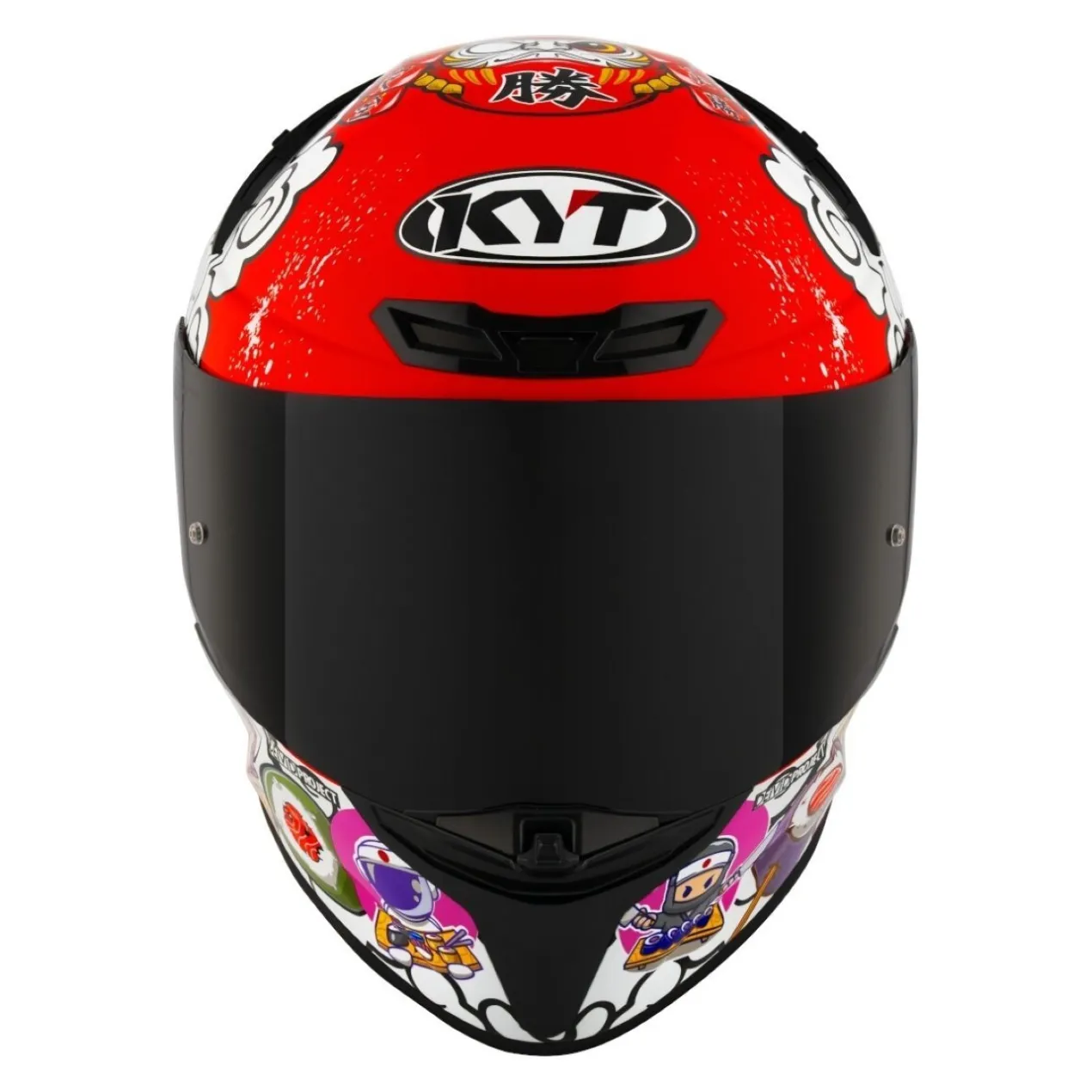 Casco Integrale Kyt Tt-revo Sushi Time Red