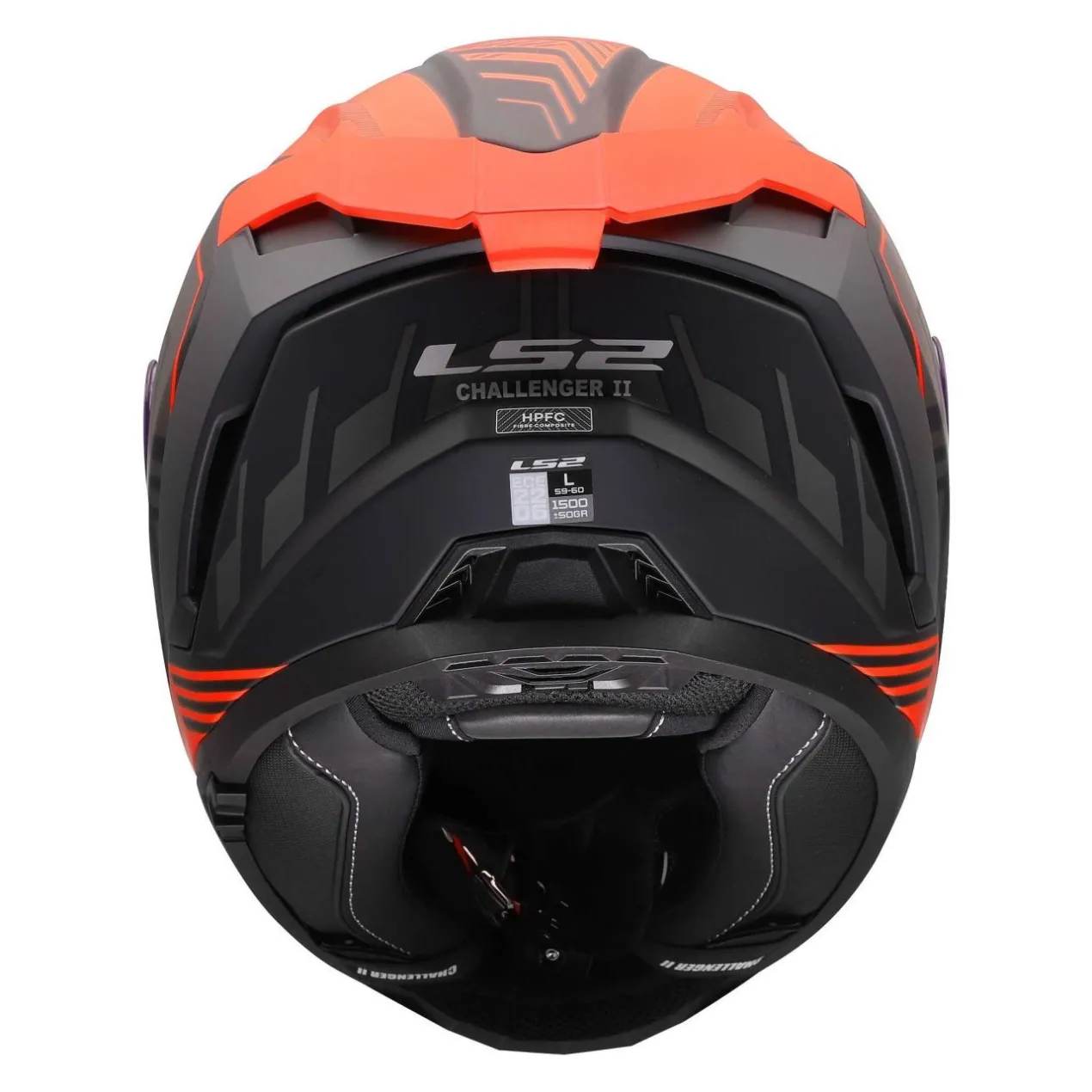 Casco Integrale Ls2 Ff817 Challenger II Dravix Red