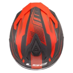 Casco Integrale Ls2 Ff817 Challenger II Dravix Red