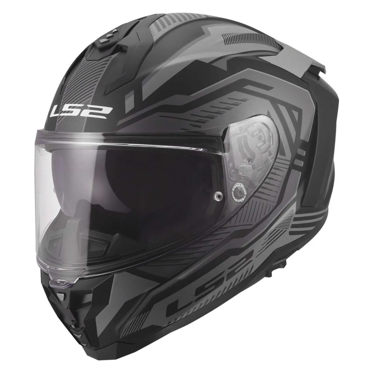 Casco Integrale Ls2 Ff817 Challenger II Dravix Grey