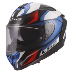 Casco Integrale Ls2 Ff817 Challenger II Viper White Blue Red