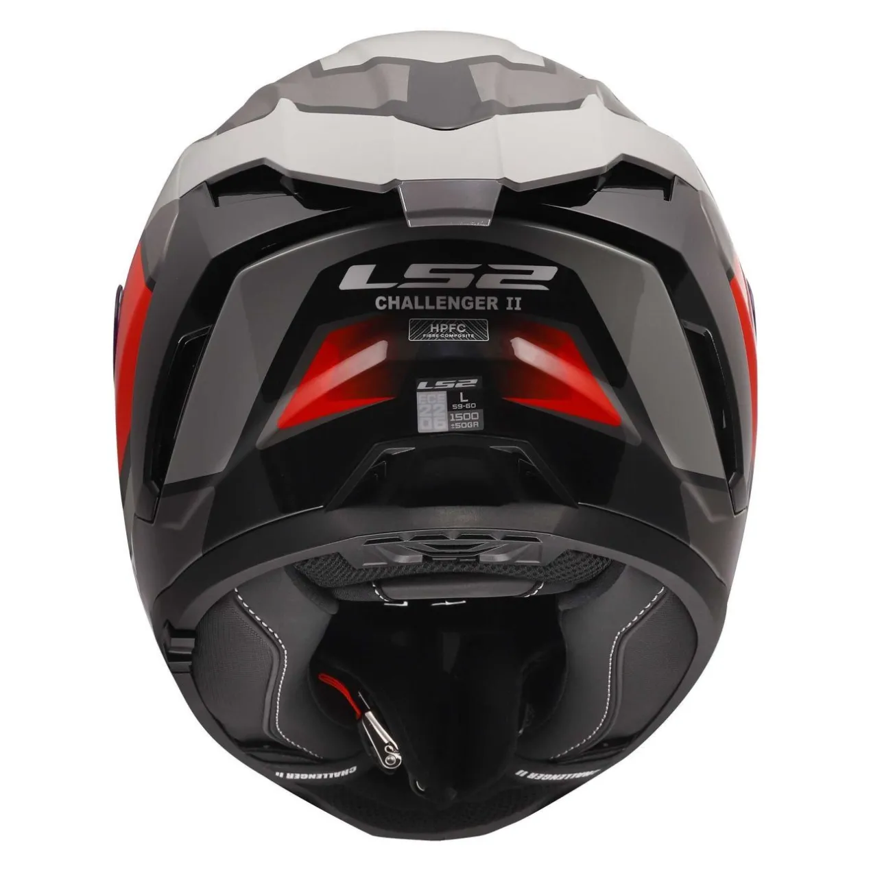 Casco Integrale Ls2 Ff817 Challenger II Viper Grey Red