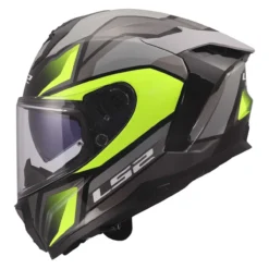 Casco Integrale Ls2 Ff817 Challenger II Viper Grey H-v Yellow
