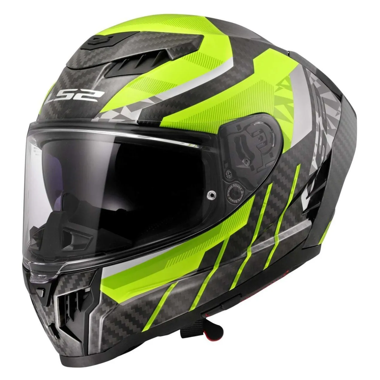 Casco Integrale Ls2 Ff807 Dragon Trax H-v Yellow