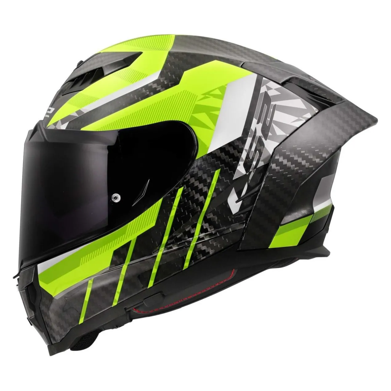 Casco Integrale Ls2 Ff807 Dragon Trax H-v Yellow