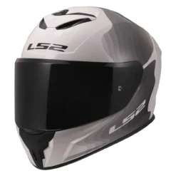 Casco Integrale Ls2 Ff820 Rapid III Flow White Grey