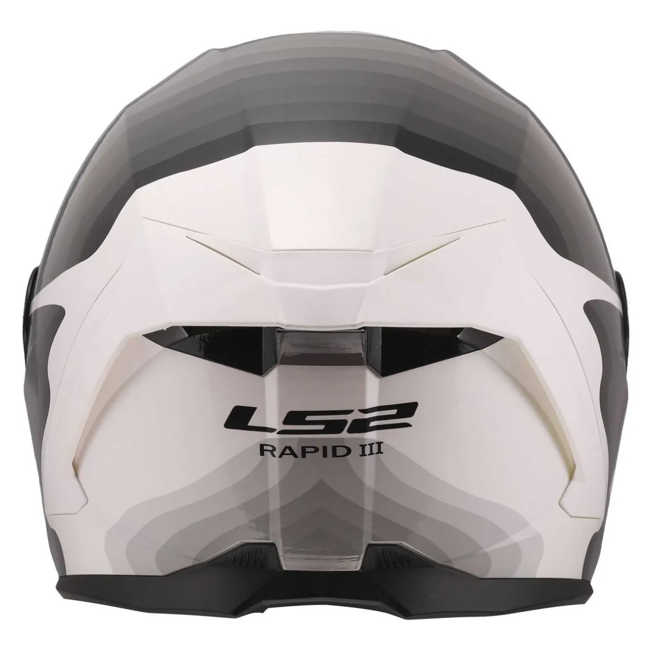 Casco Integrale Ls2 Ff820 Rapid III Flow White Grey