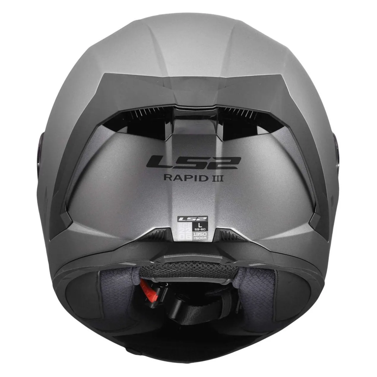 Casco Integrale Ls2 Ff820 Rapid III Solid Matt Titanium