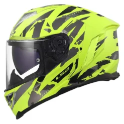 Casco Integrale Ls2 Ff818 Storm III Kaos H-v Yellow