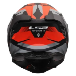 Casco Integrale Ls2 Ff818 Storm III Komai Black Red