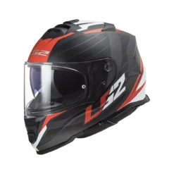 Casco Integrale Ls2 Ff800 Storm Nerve Matt Black Red