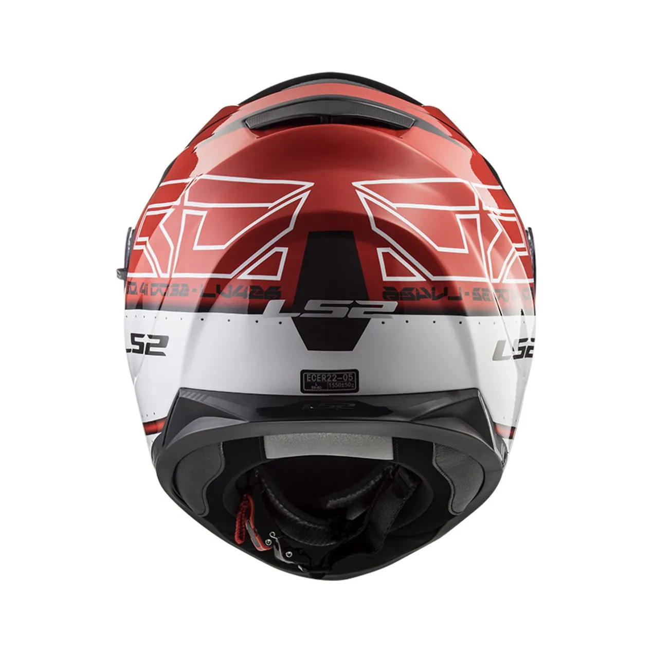 Casco Integrale Ls2 Ff320 Stream Evo Kub Red Black