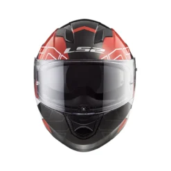 Casco Integrale Ls2 Ff320 Stream Evo Kub Red Black