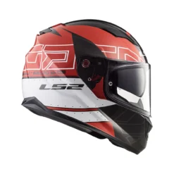 Casco Integrale Ls2 Ff320 Stream Evo Kub Red Black