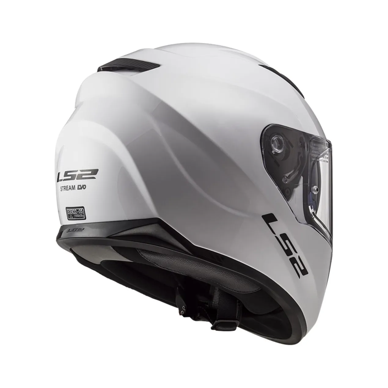 Casco Integrale Ls2 Ff320 Stream Evo Gloss White