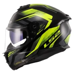 Casco Integrale Ls2 Ff808 Stream II Fury Black H-v Yellow