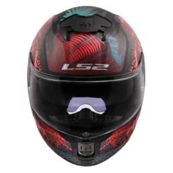 Casco Integrale Ls2 Ff808 Stream II Jungle M.black Pink Blue