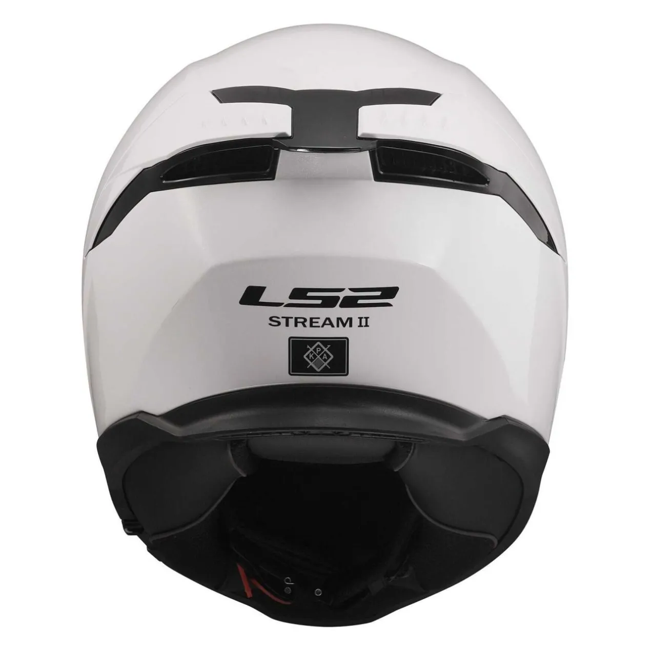 Casco Integrale Ls2 Ff808 Stream II Solid Gloss White