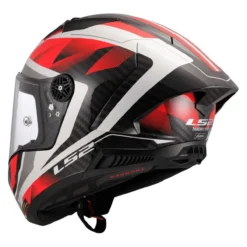 Casco Integrale Ls2 Ff805 Thunder Gp Aero Raute White Red