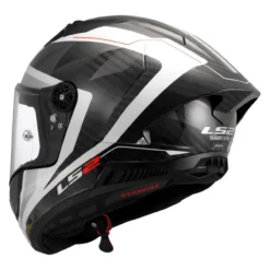Casco Integrale Ls2 Ff805 Thunder Gp Aero Raute White Grey