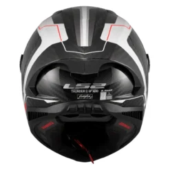 Casco Integrale Ls2 Ff805 Thunder Gp Aero Raute White Grey