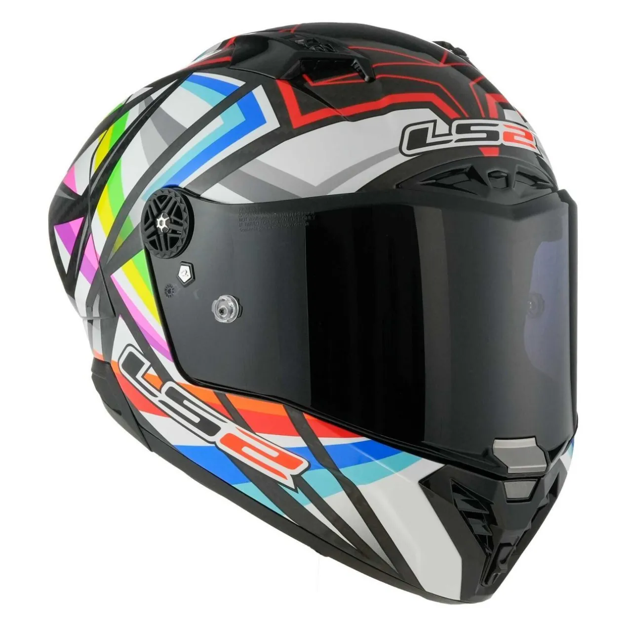 Casco Integrale Ls2 Ff805 Thunder Gp Aero Flash Black