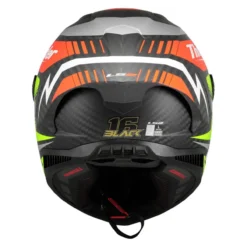 Casco Integrale Ls2 Ff805 Thunder Gp Aero Replica Black