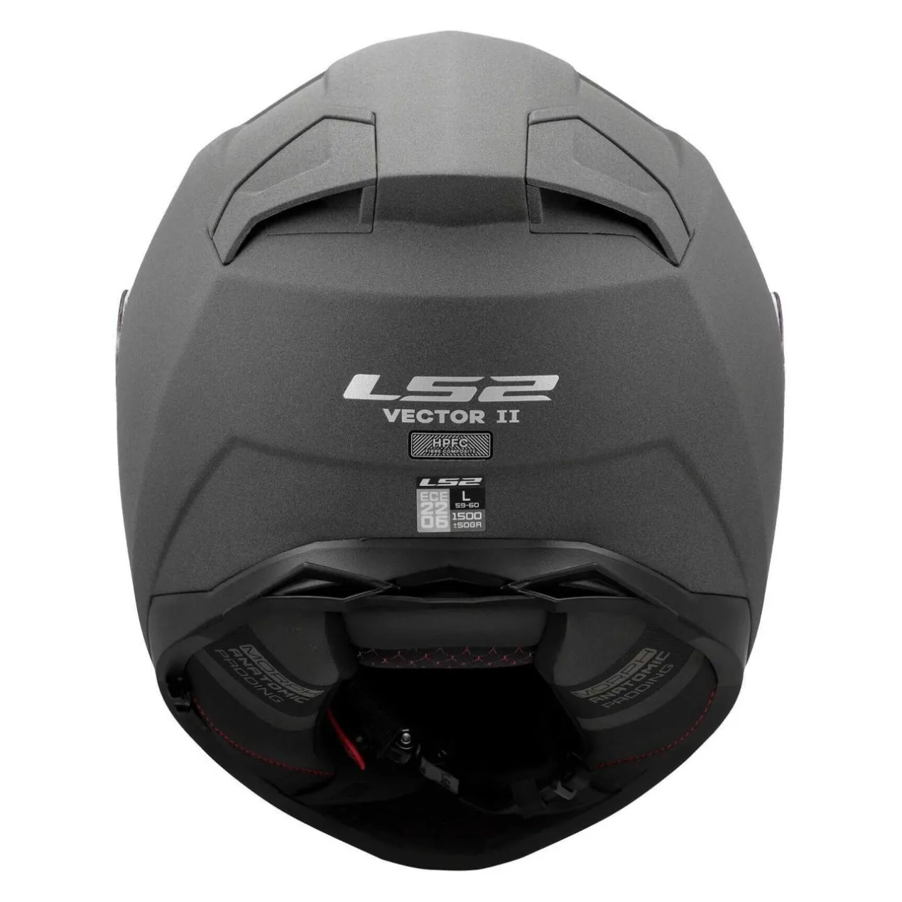 Casco Integrale Ls2 Ff811 Vector II Solid Concrete