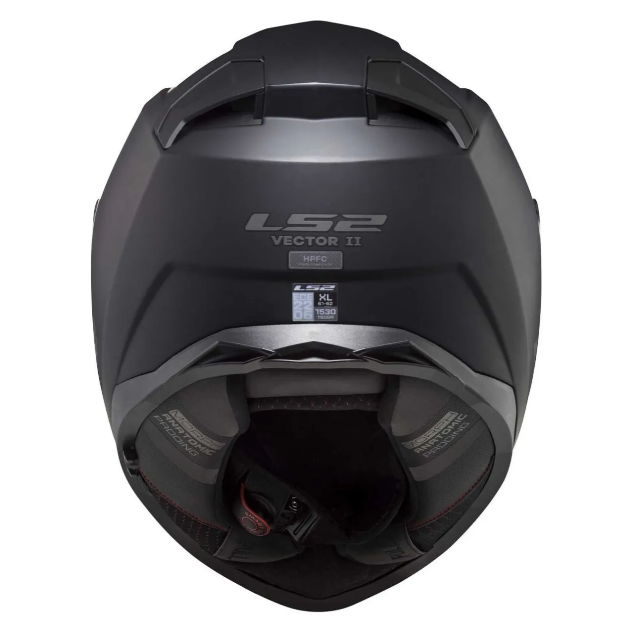 Casco Integrale Ls2 Ff811 Vector II Solid Matt Black