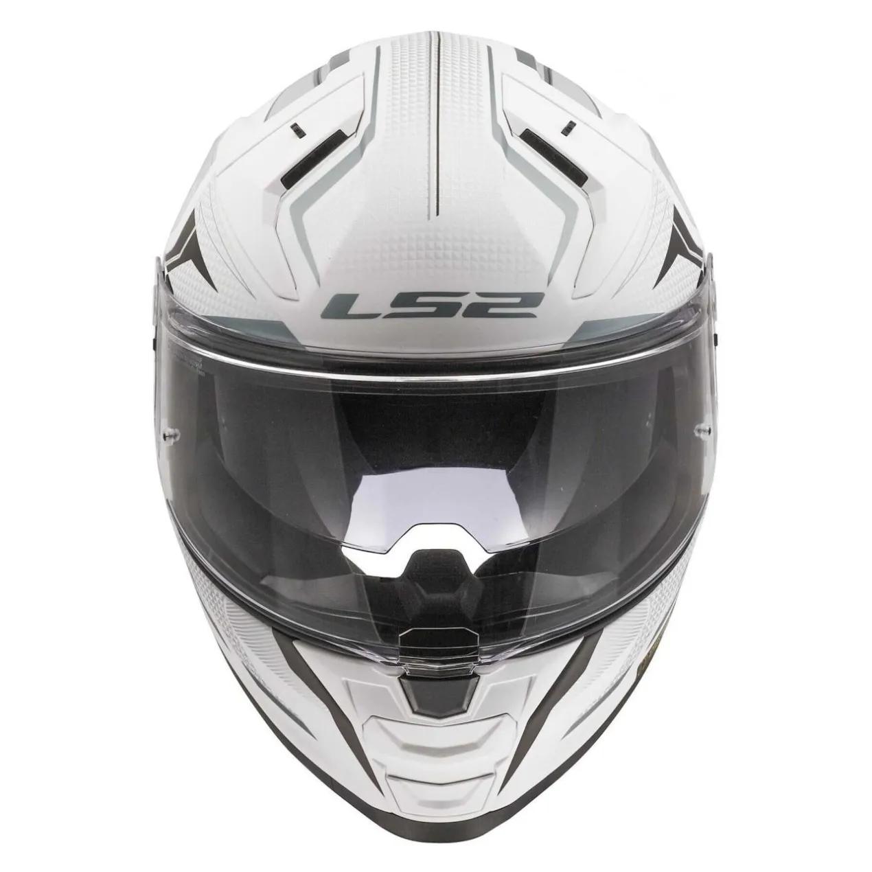 Casco Integrale Ls2 Ff811 Vector II Alizer M.white Silver