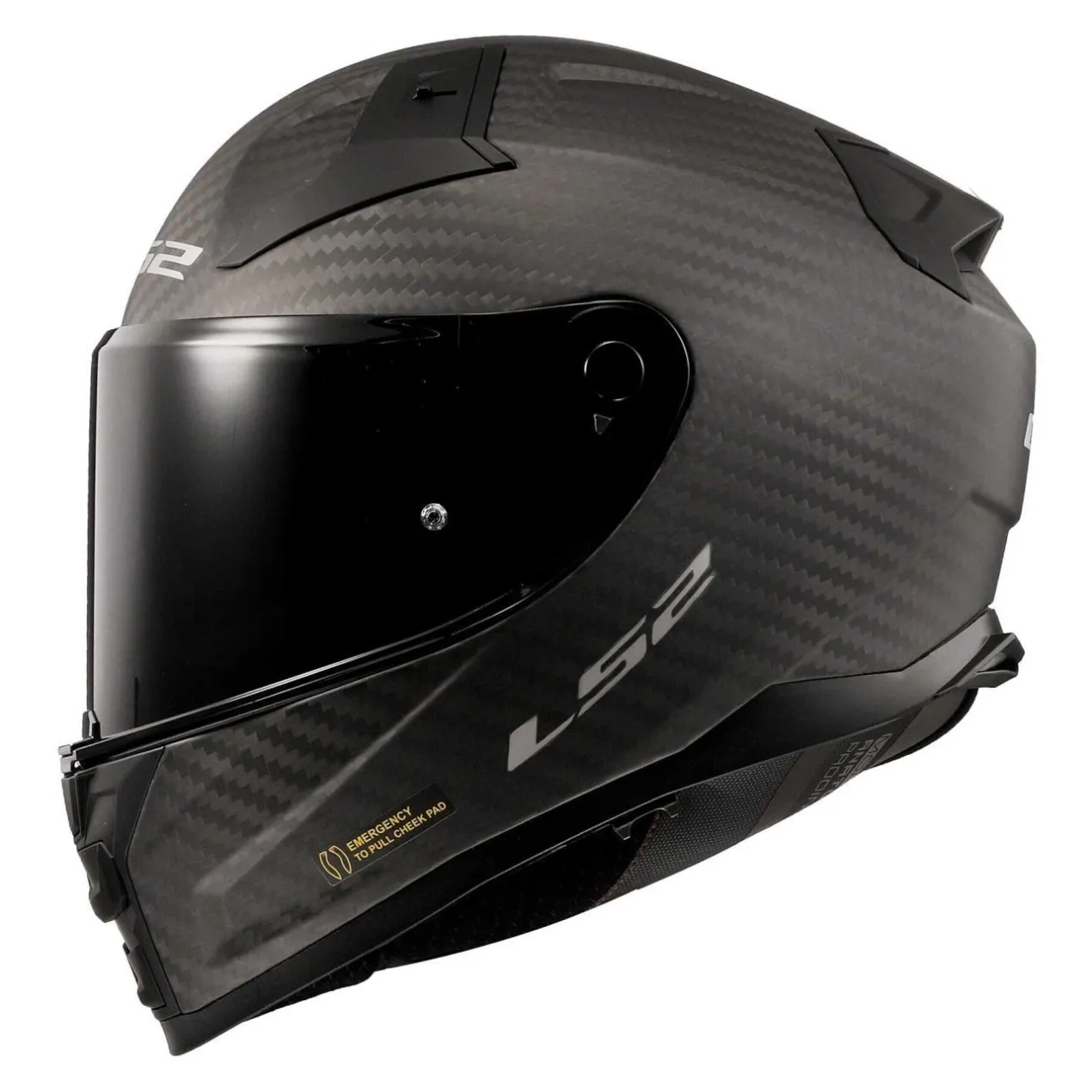 Casco Integrale Ls2 Ff811 Vector II Carbon Matt Carbon