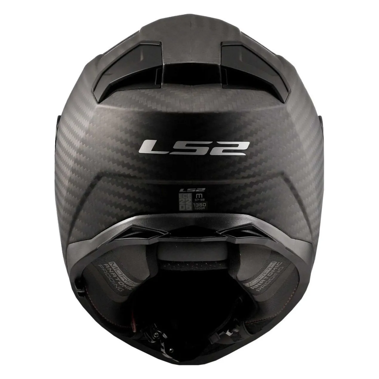 Casco Integrale Ls2 Ff811 Vector II Carbon Matt Carbon