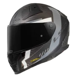 Casco Integrale Ls2 Ff811 Vector II C Grid Matt Black Grey