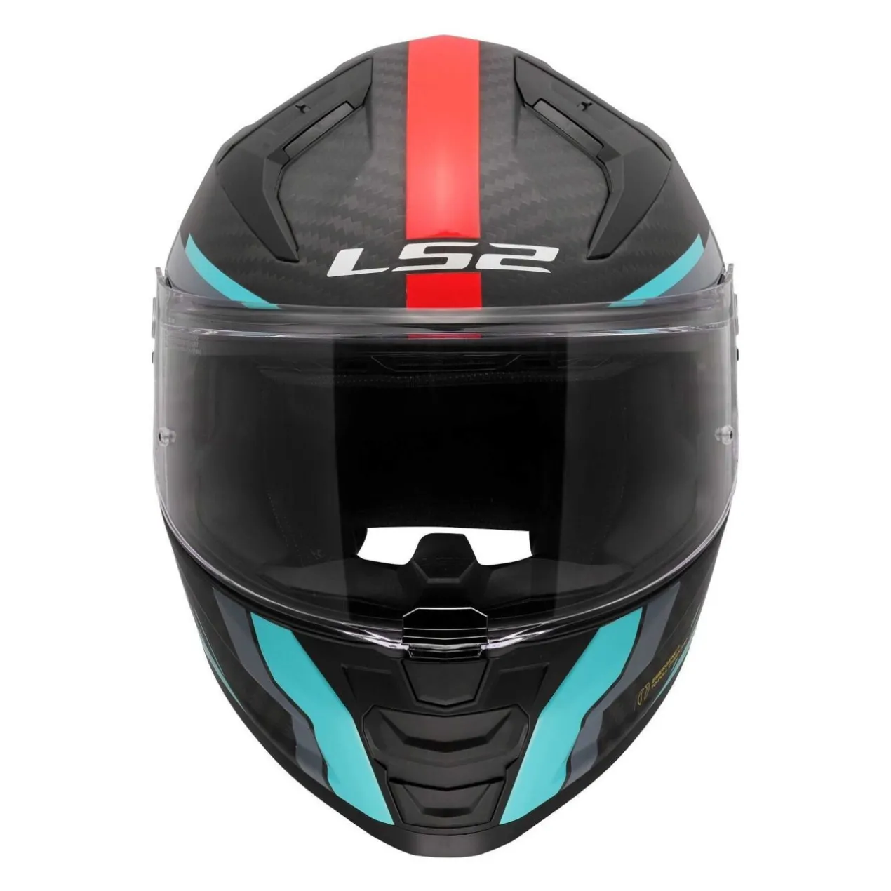 Casco Integrale Ls2 Ff811 Vector II C Grid Red Cyan