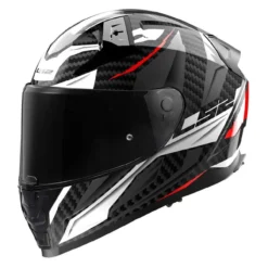 Casco Integrale Ls2 Ff811 Vector II C Savage White Red Grey