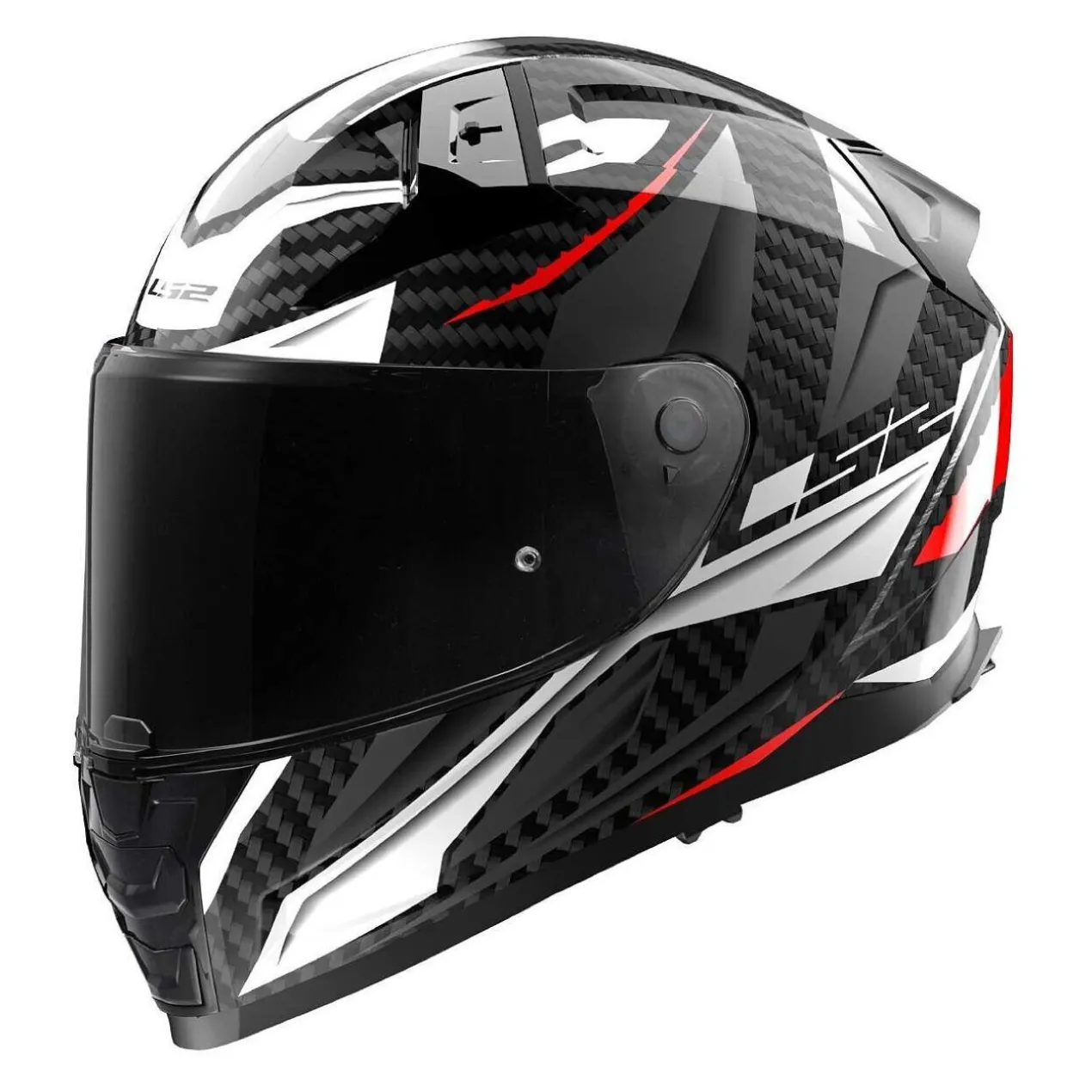 Casco Integrale Ls2 Ff811 Vector II C Savage White Red Grey